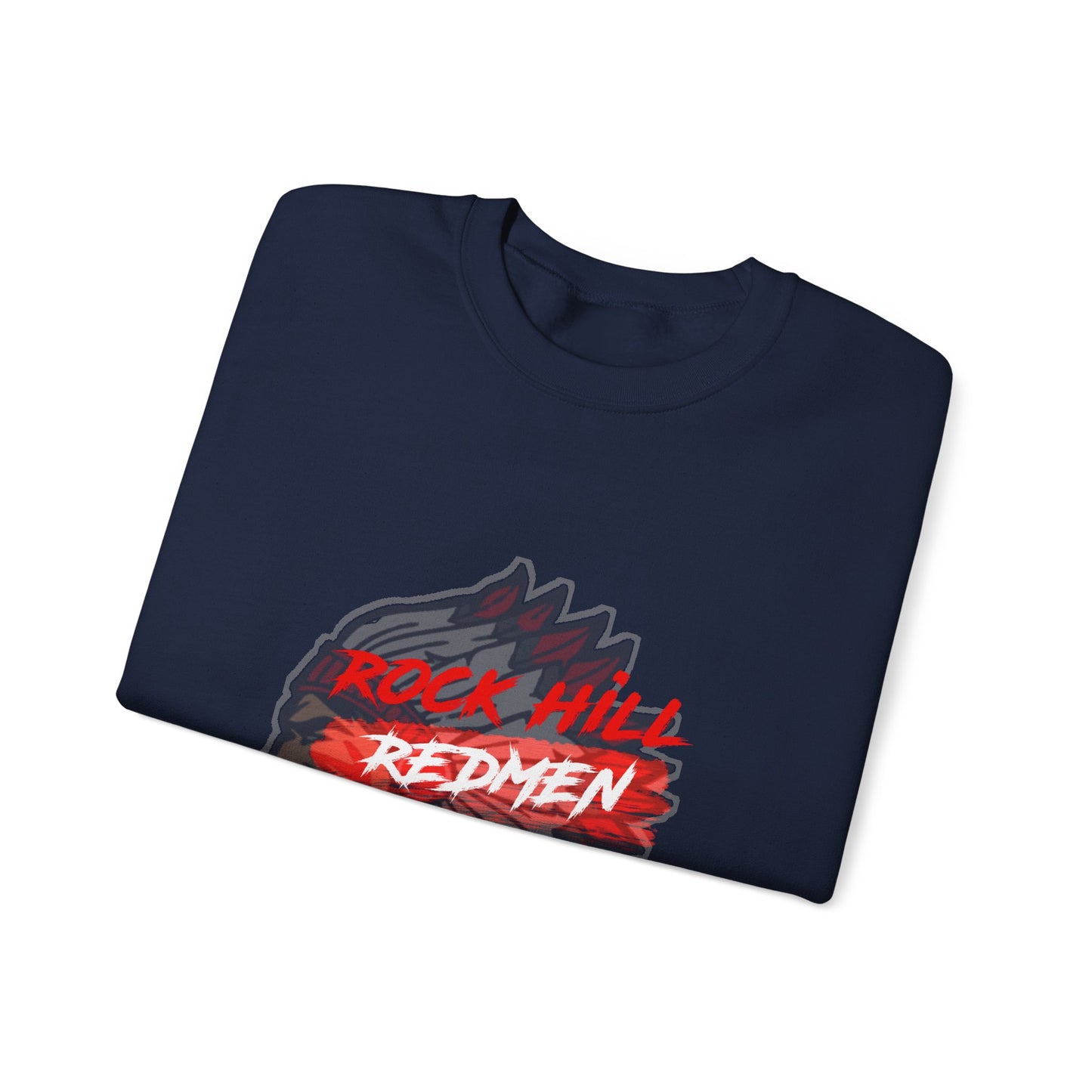 Rock Hill Redmen Basketball Crewneck Sweatshirt