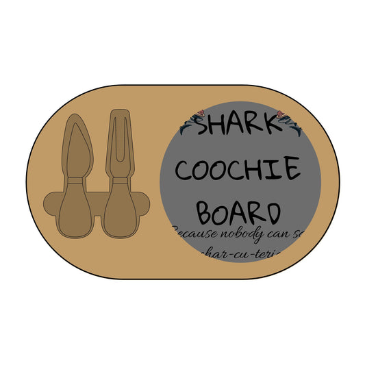 Personalized Shark Coochie Board