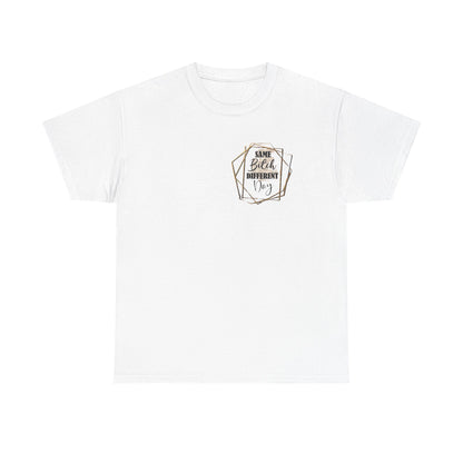 Same Bitch Different Day Leopard Graphic Tee