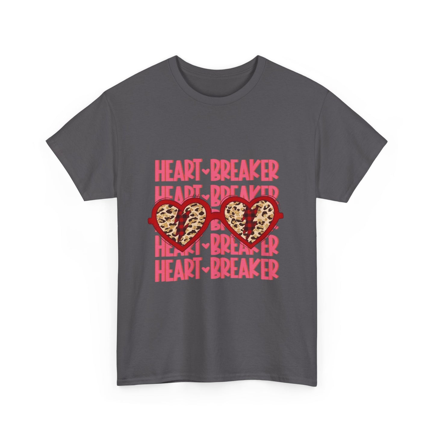 Heartbreaker Leopard Heart Graphic Tee