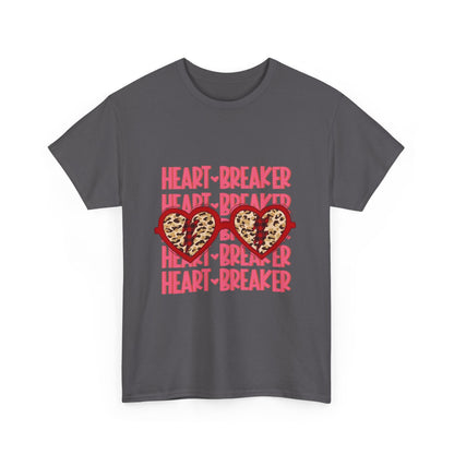Heartbreaker Leopard Heart Graphic Tee