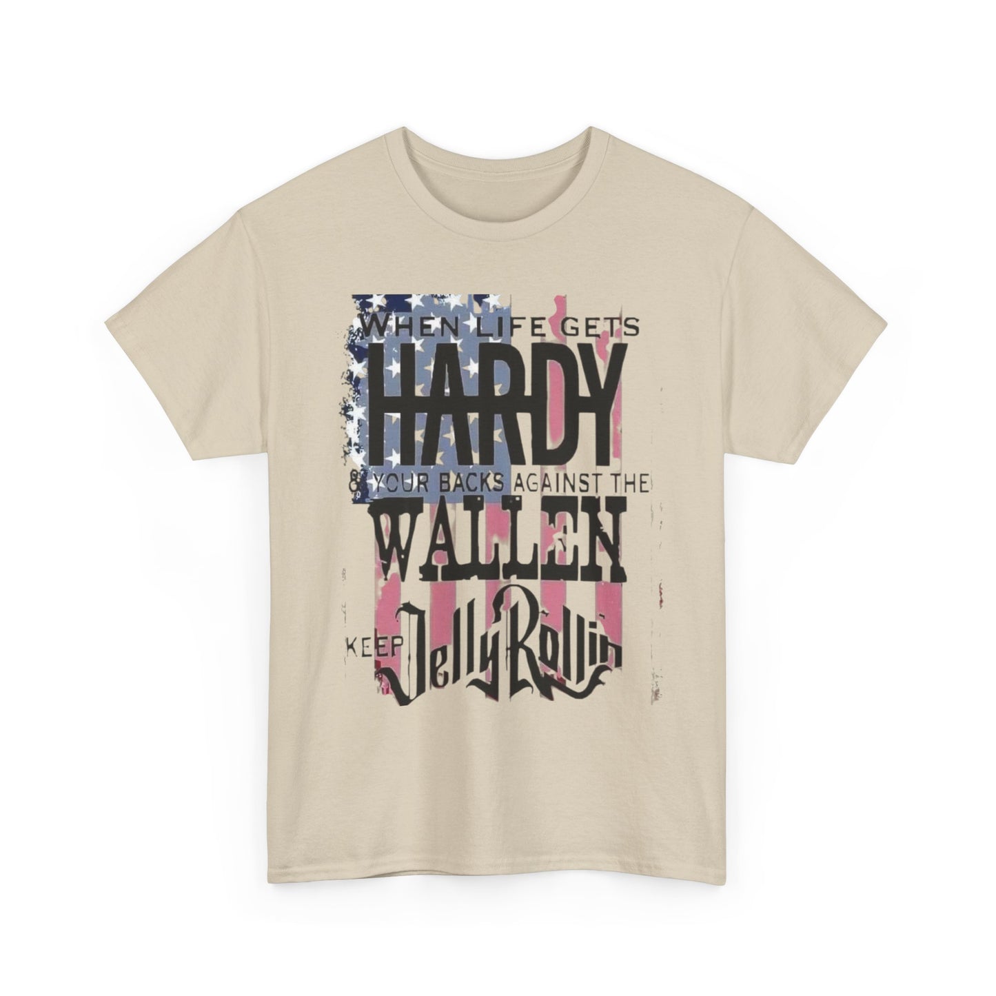 Hard & y, Wallen, Jelly- American Flag Music T‑Shirt — Country Singer Tribute Tee