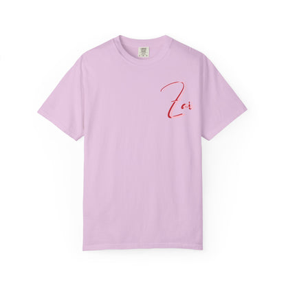 Cupid's Arrow- Sketched Unisex Garment-Dyed T-shirt