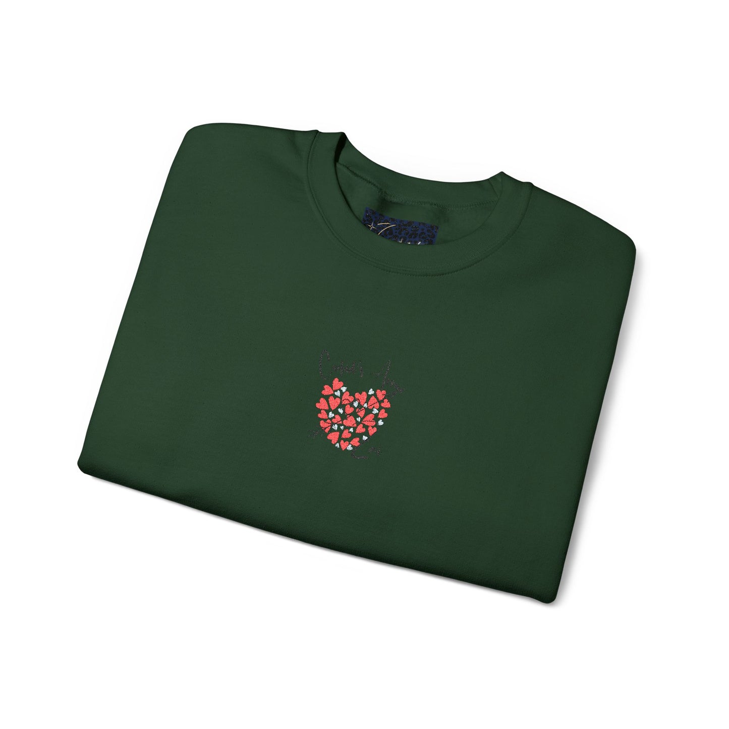 Embroidered Cupid's Arrow Merch-  Crewneck Sweatshirt