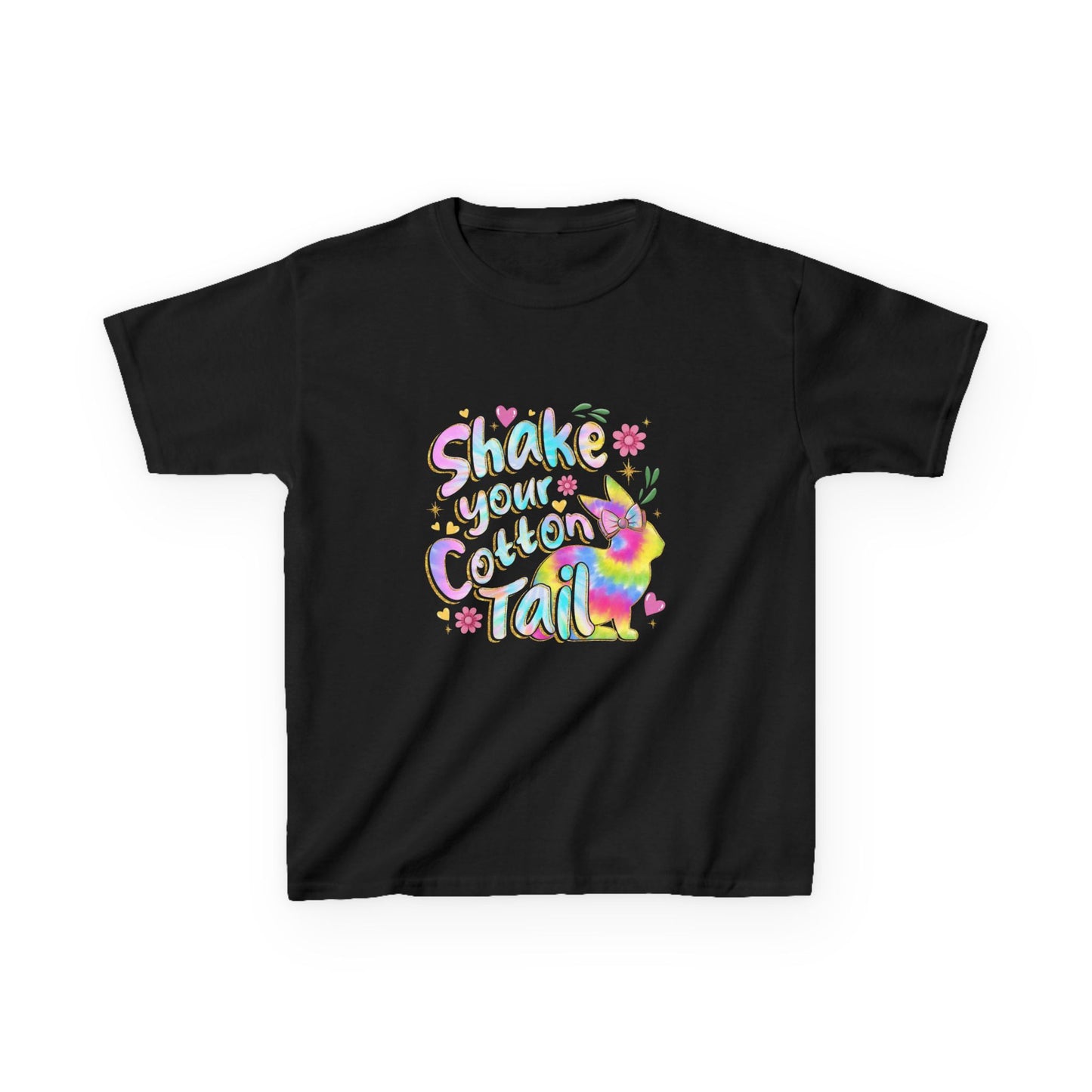 Kids Tee — 'Shake Your Rainbow Tail' Colorful Unicorn Shirt