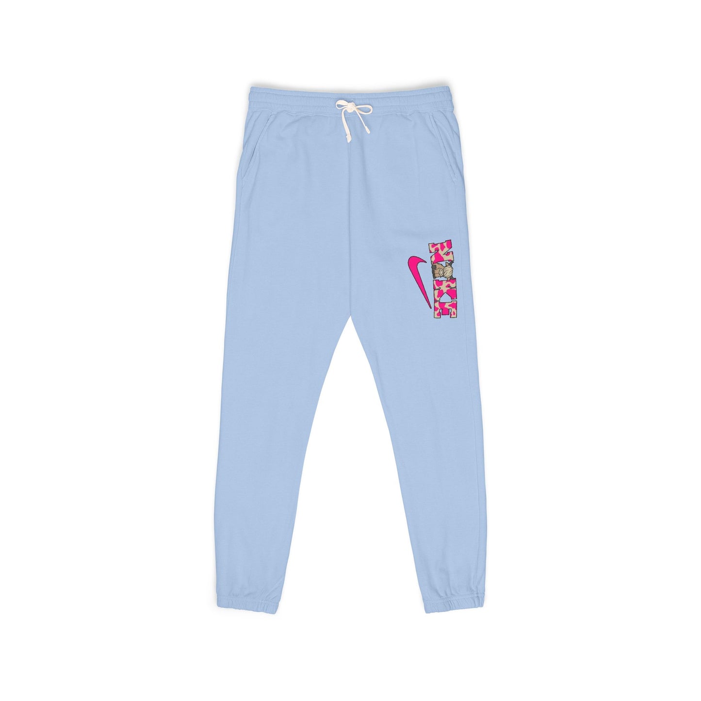 Highland Cow N!ke- Fleece Sweatpants for Cozy Comfort
