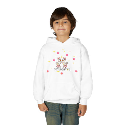 Goose Bumps! Youth Hoodie, Pet Lover Gift, Spring Fashion, Kids Sweatshirt, Birthday Present, Adorable Animal Design
