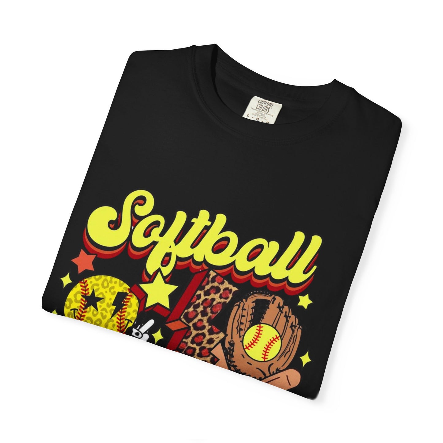Softball Mama T-Shirt — Retro Softball Mom Graphic Tee