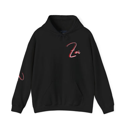 Cupid’s Arrow Lei Hoodie — Heart Arrow Script Pullover for Valentine’s Day