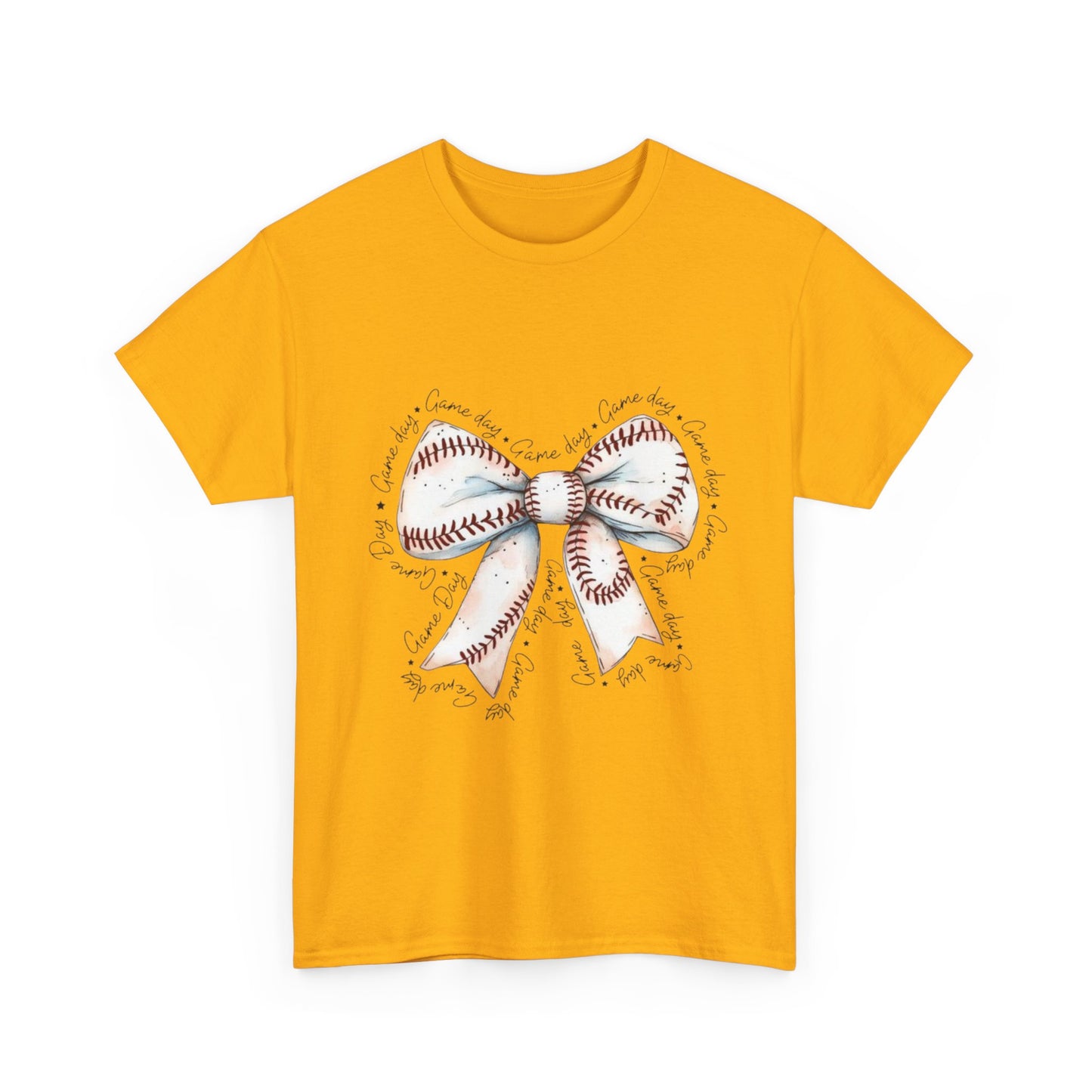 Bow Stitch Tee — Cute Hand-Drawn Ribbon Graphic T-Shirt