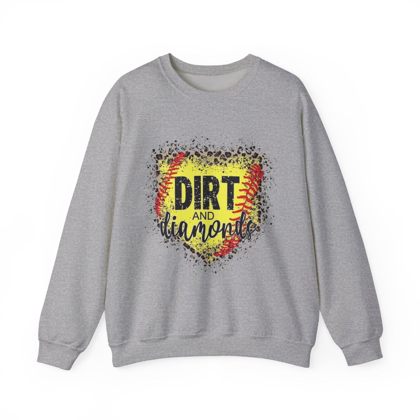 Dirt and Diamonds Sweatshirt — Baseball-Inspired Crewneck for Players & Fans