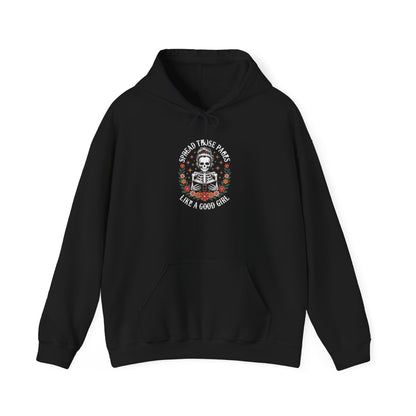 Day of the Dead Sugar Skull Hoodie – Floral Calavera Graphic Sweatshirt