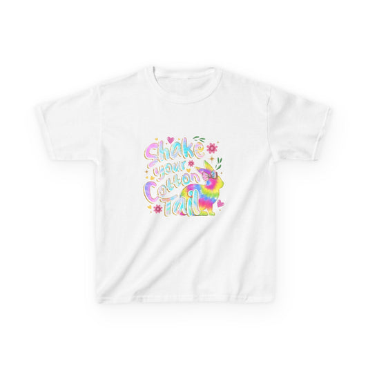Kids Tee — 'Shake Your Rainbow Tail' Colorful Unicorn Shirt