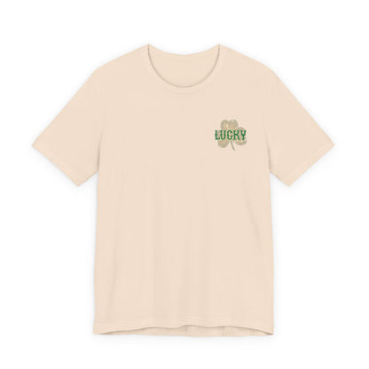 Lucky- St. Patrick's Day- Unisex Jersey Short Sleeve Tee