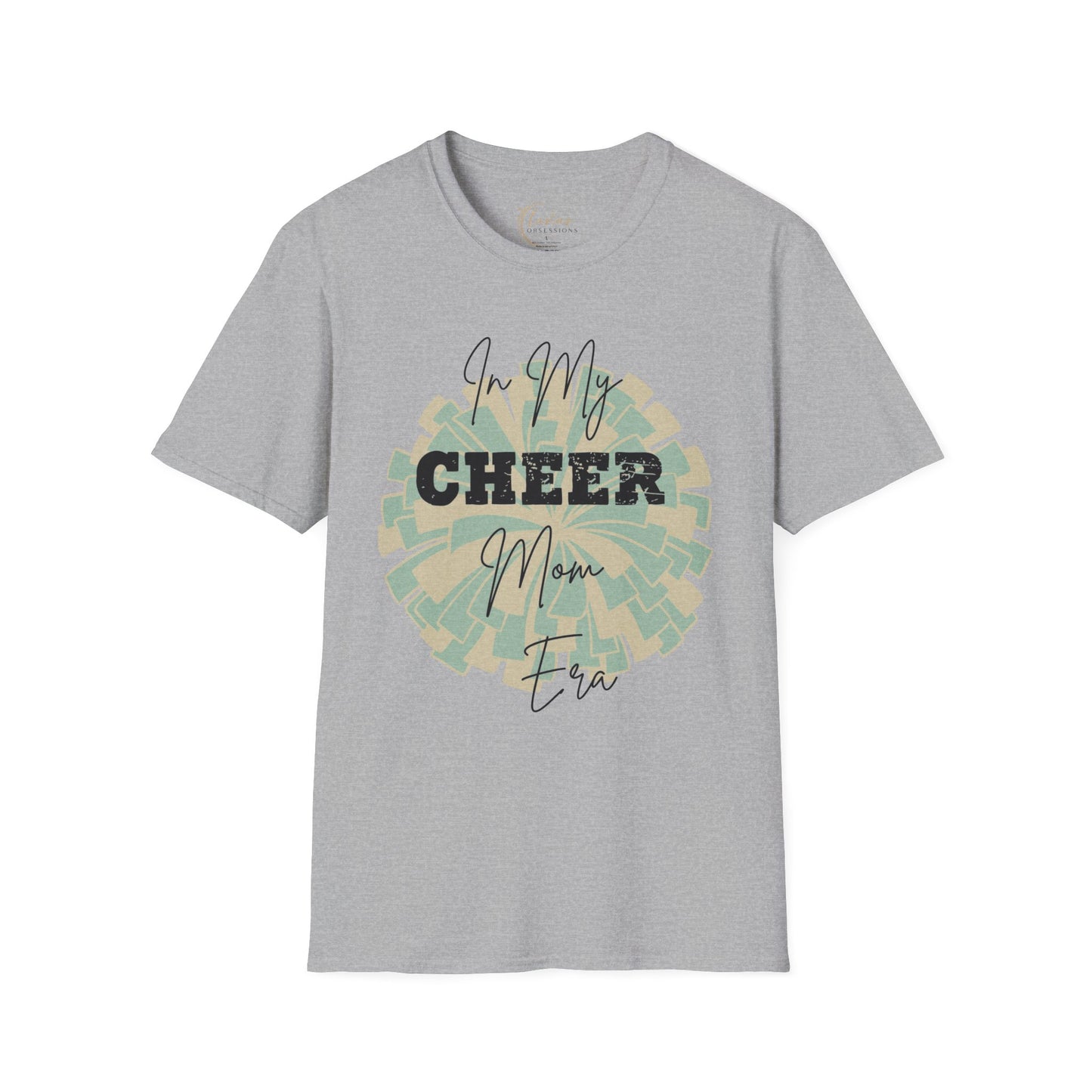 Cheer Mom T‑Shirt — "In My Cheer Mom Era" Soft Graphic Tee