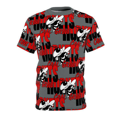 Cool Grove Hornet Logo All-Over Print Tee