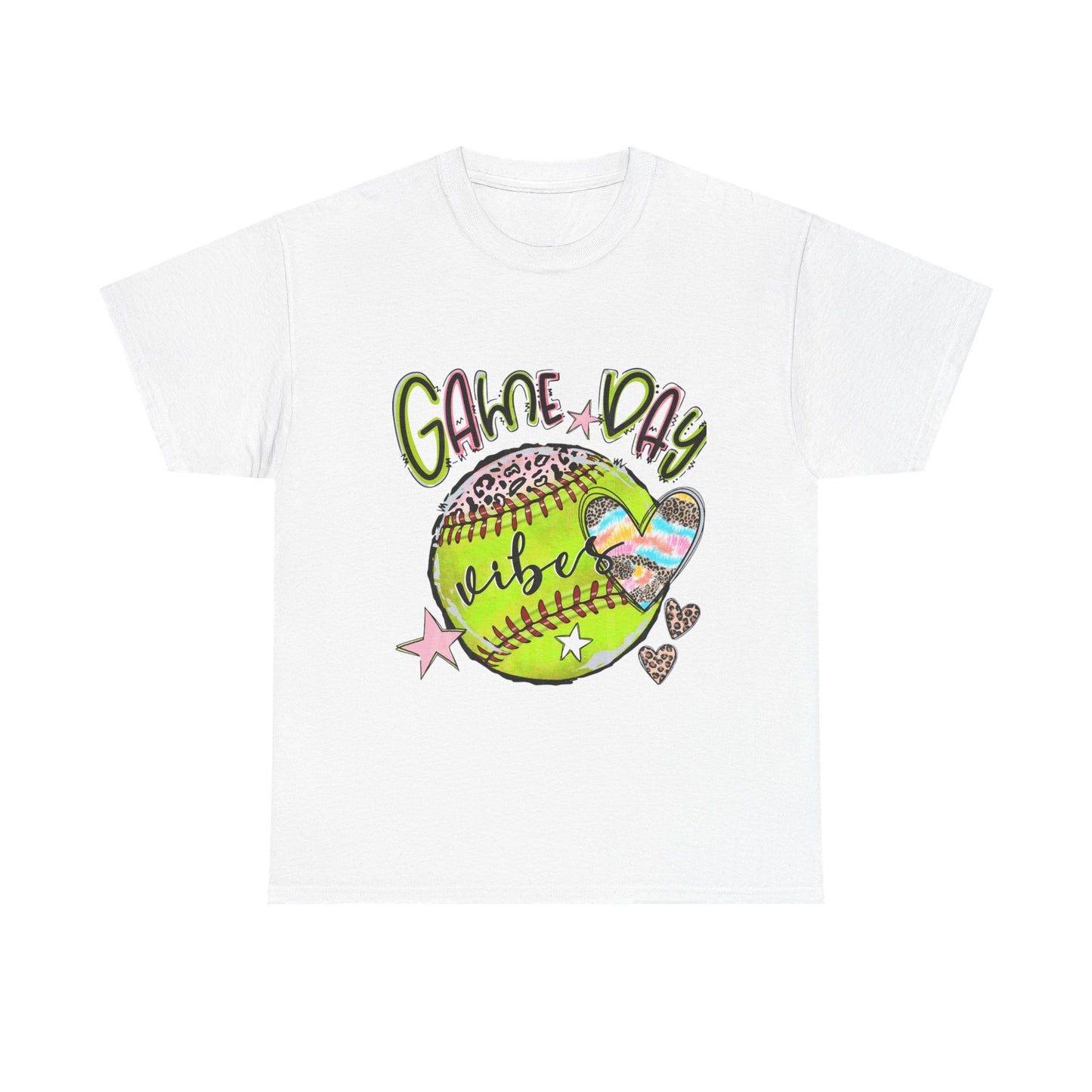 Softball- Game Day- Unisex Heavy Cotton Tee
