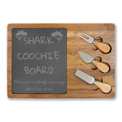 Personalized Shark Coochie Board, Unique Charcuterie Board, Custom Engraved Serving Platter, Perfect for Parties and Gatherings, Fun [...]