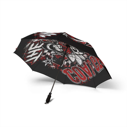 THE GROVE - Foldable Umbrella — Coal Grove Hornets Graphic Compact Umbrella