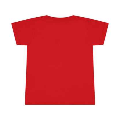 Toddler T-Shirt — Floral Stitch Character Kids Tee (Pink Hibiscus)