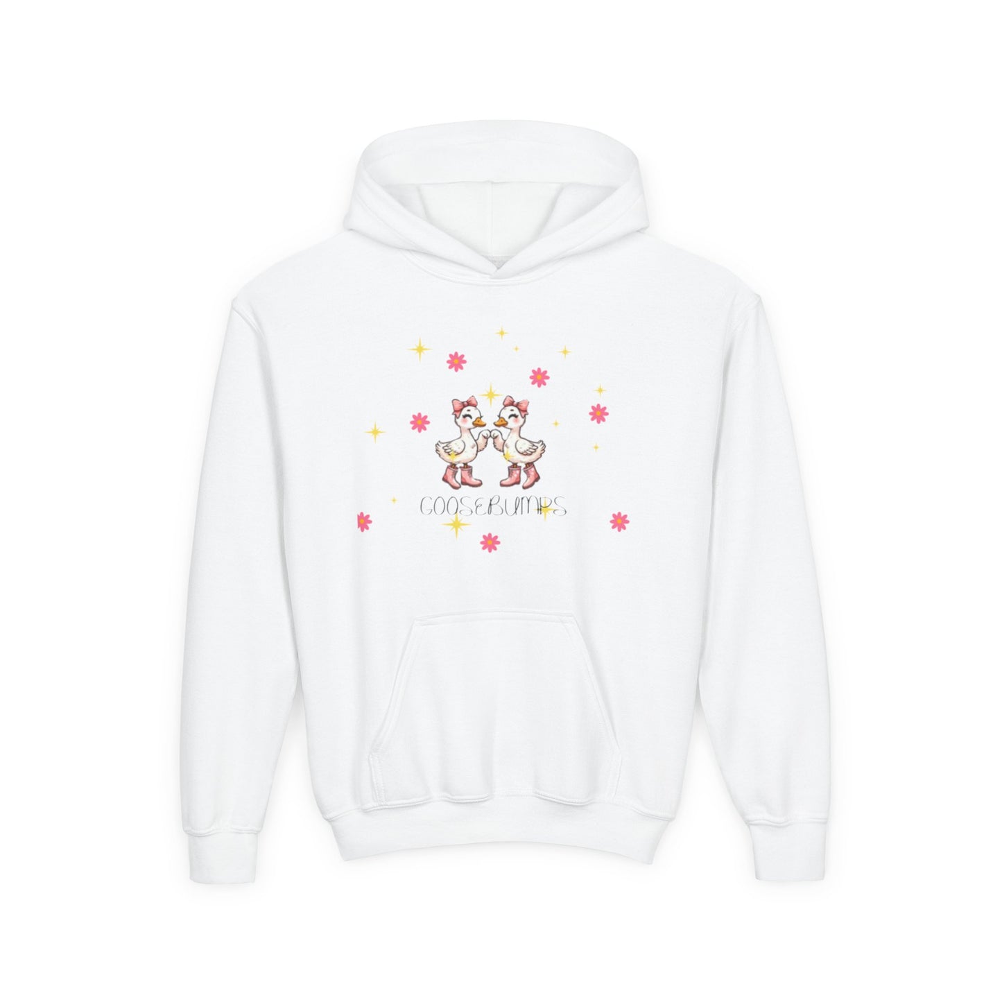 Goose Bumps! Youth Hoodie, Pet Lover Gift, Spring Fashion, Kids Sweatshirt, Birthday Present, Adorable Animal Design