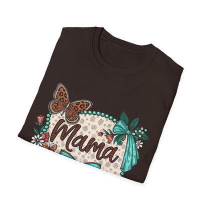 Mama Floral Tee — Boho Butterfly Mother’s Day T-Shirt
