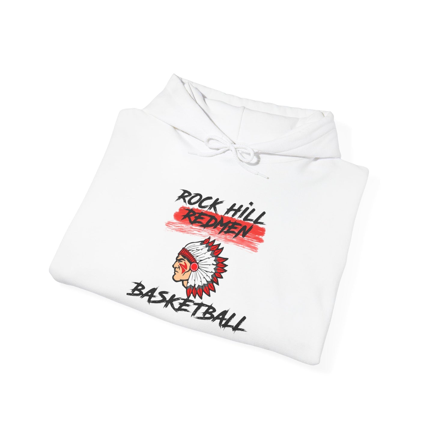Rock Hill Basketball Hoodie — Rock Hill Basketball Team Logo Pullover