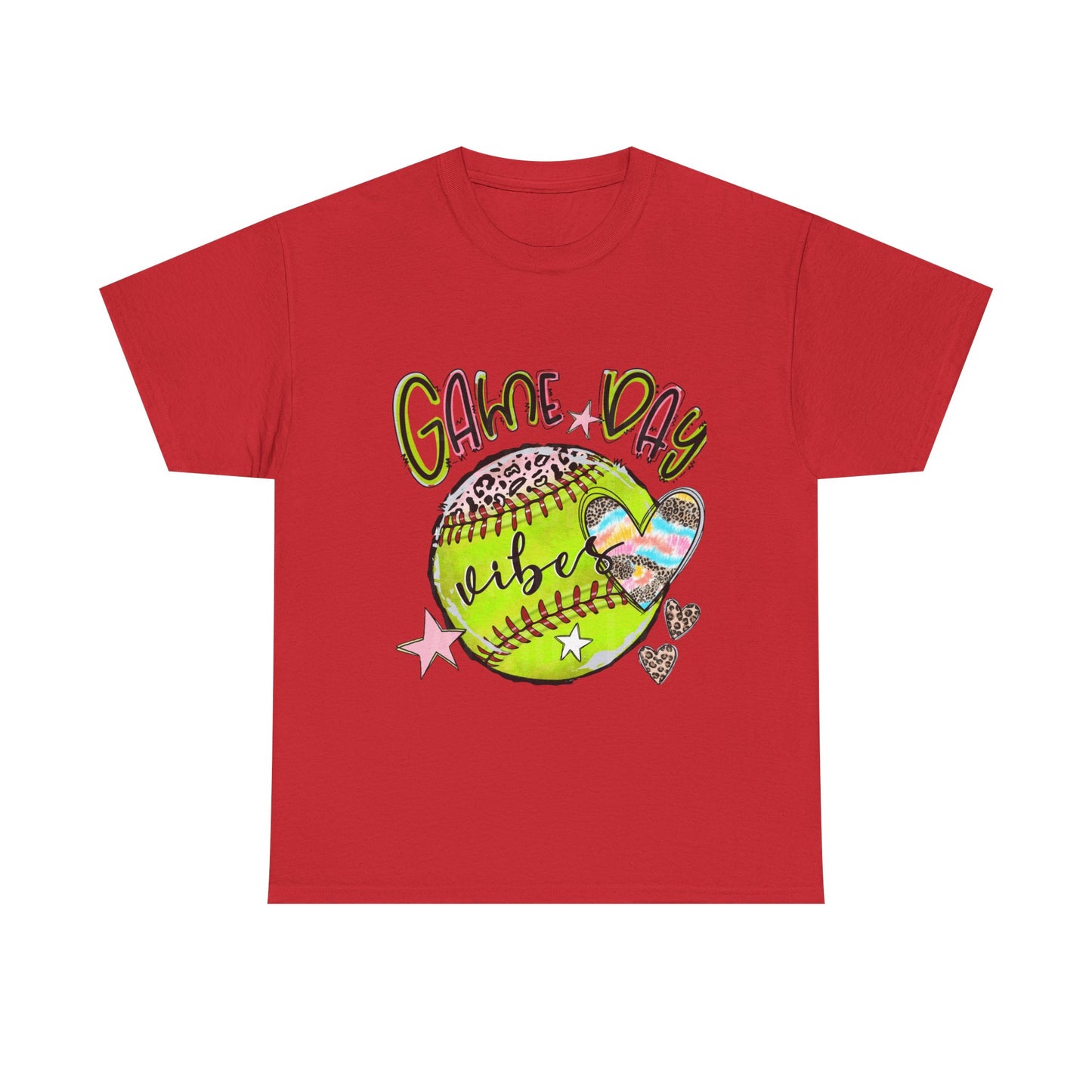 Softball- Game Day- Unisex Heavy Cotton Tee