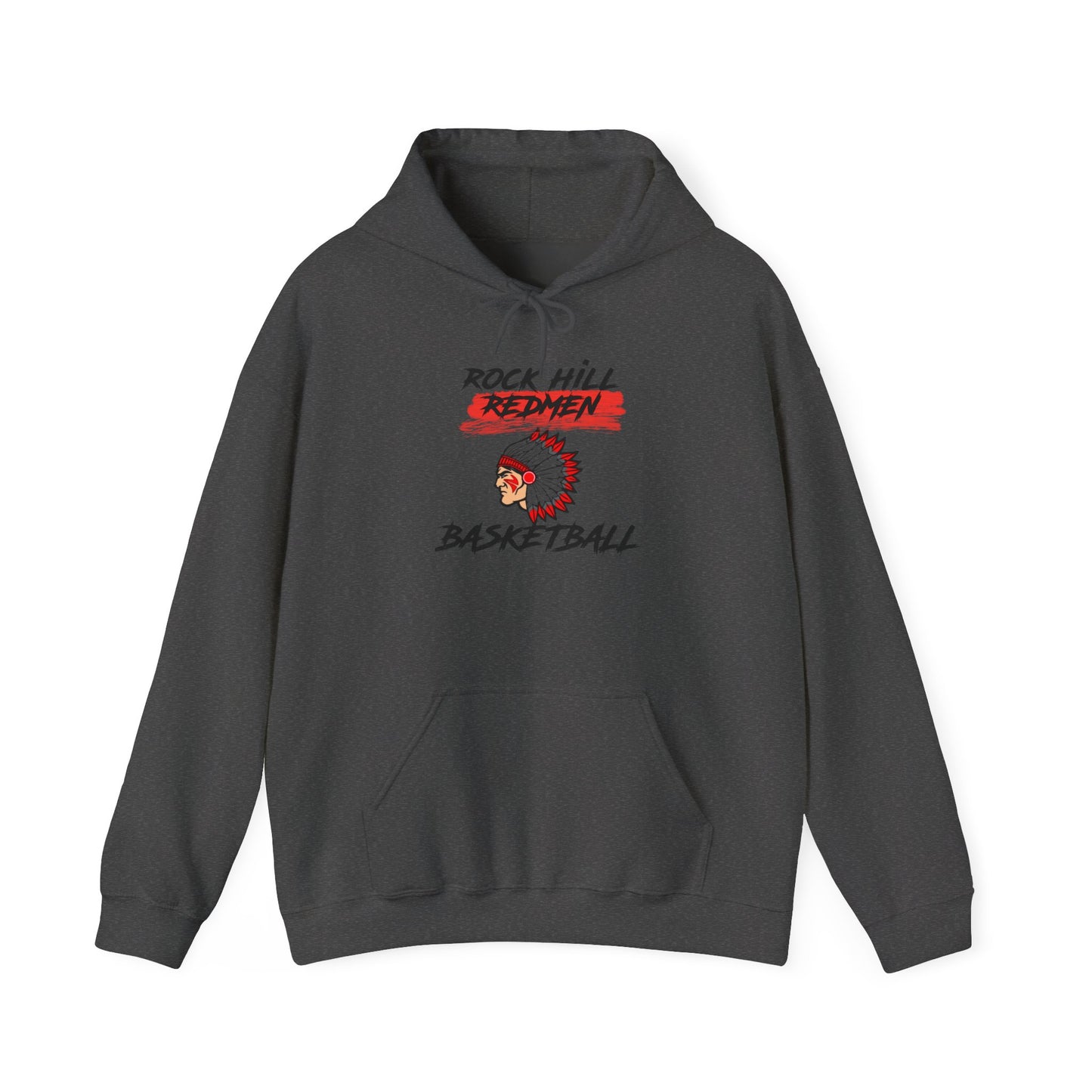 Rock Hill Basketball Hoodie — Rock Hill Basketball Team Logo Pullover