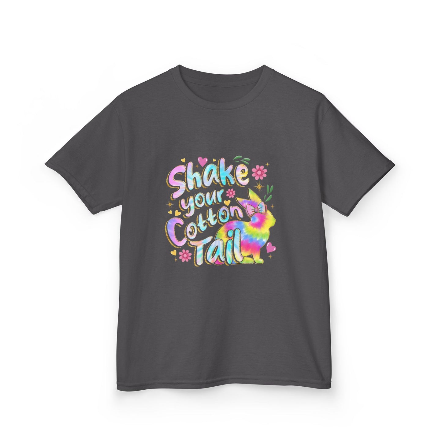 Kids Tee — 'Shake Your Rainbow Tail' Colorful Unicorn Shirt