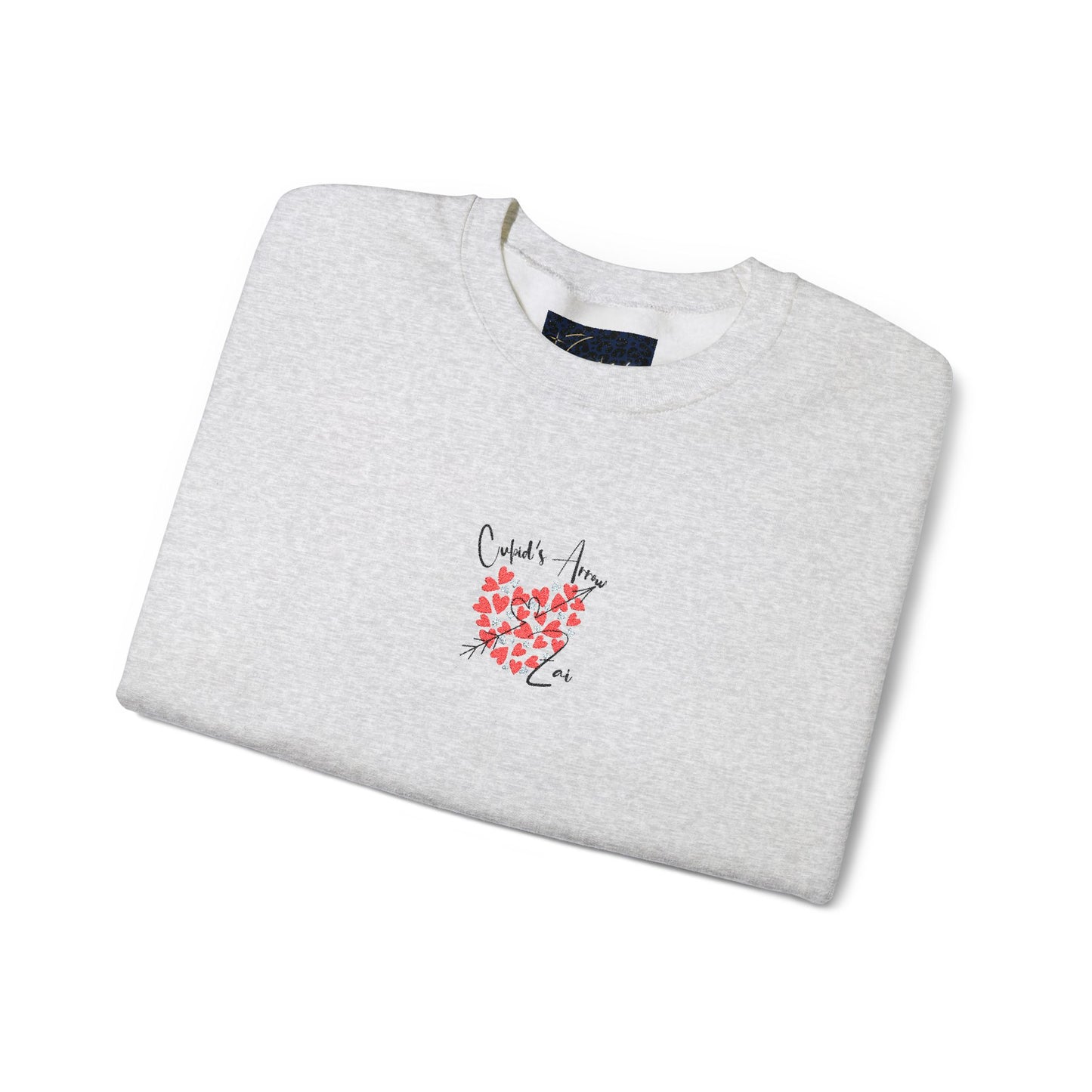 Embroidered Cupid's Arrow Merch-  Crewneck Sweatshirt