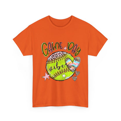 Softball- Game Day- Unisex Heavy Cotton Tee