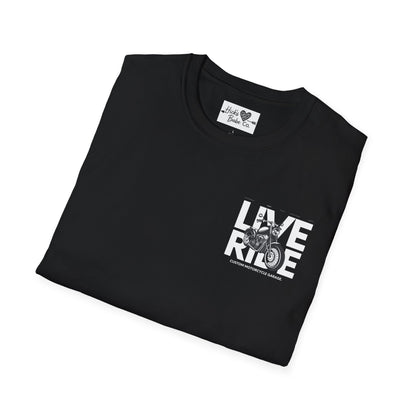 Adventure Ride Unisex T-Shirt - Motorcycle Graphic Tee, Perfect for Bikers, Gift for Riders, Casual Wear, Summer Outfit