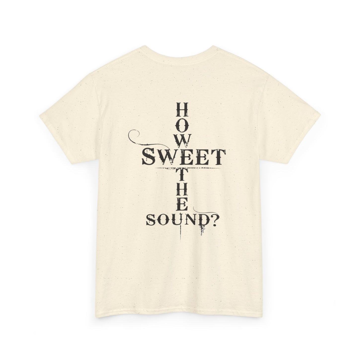 T‑Shirt — “Amazing Grace” Cross Design / “How Sweet the Sound?” Inspirational Gospel Tee