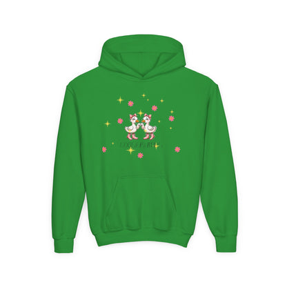 Goose Bumps! Youth Hoodie, Pet Lover Gift, Spring Fashion, Kids Sweatshirt, Birthday Present, Adorable Animal Design