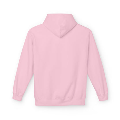 Pucker Up Hoodie — Pink Lip Print Valentine’s Graphic Sweatshirt