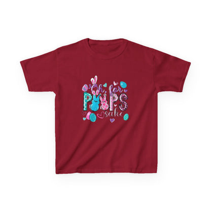 Kids Tee — "Pops" Cute Colorful Bunny Hearts Design (Children’s Graphic T-Shirt)