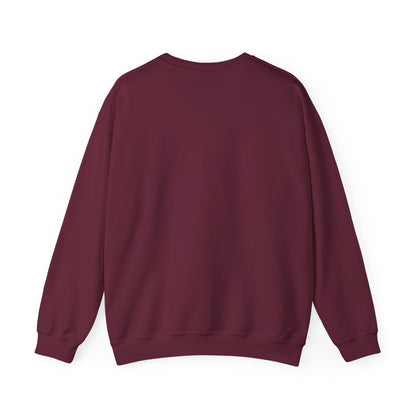 Softball Mama Crewneck Sweatshirt — Floral Softball Design with Leopard Bow