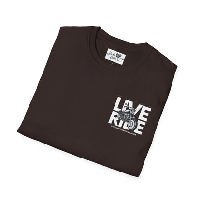 Adventure Ride Unisex T-Shirt - Motorcycle Graphic Tee, Perfect for Bikers, Gift for Riders, Casual Wear, Summer Outfit