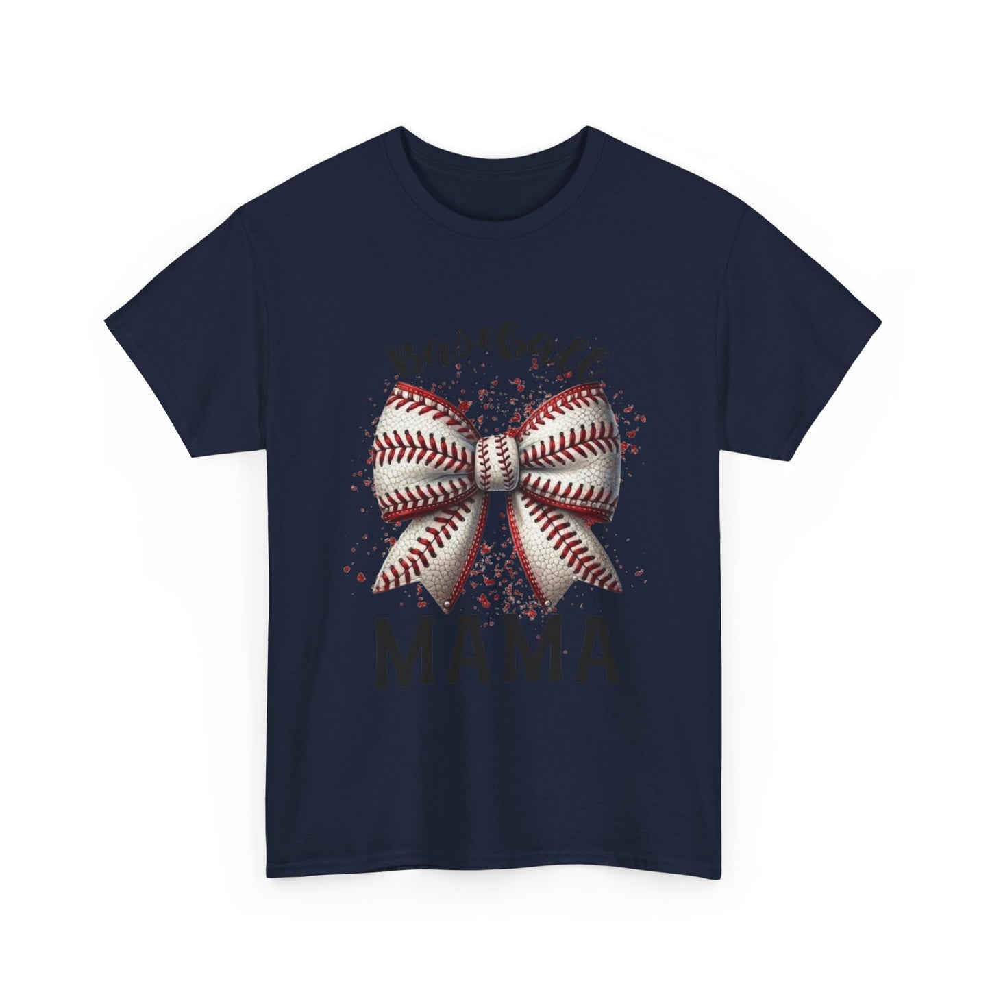 Baseball Mama T-Shirt – Mom Bow Soft Cotton Tee
