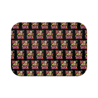 Grinch- HoHoHo- Christmas Bath Mat with 'Ho Ho Ho' Design