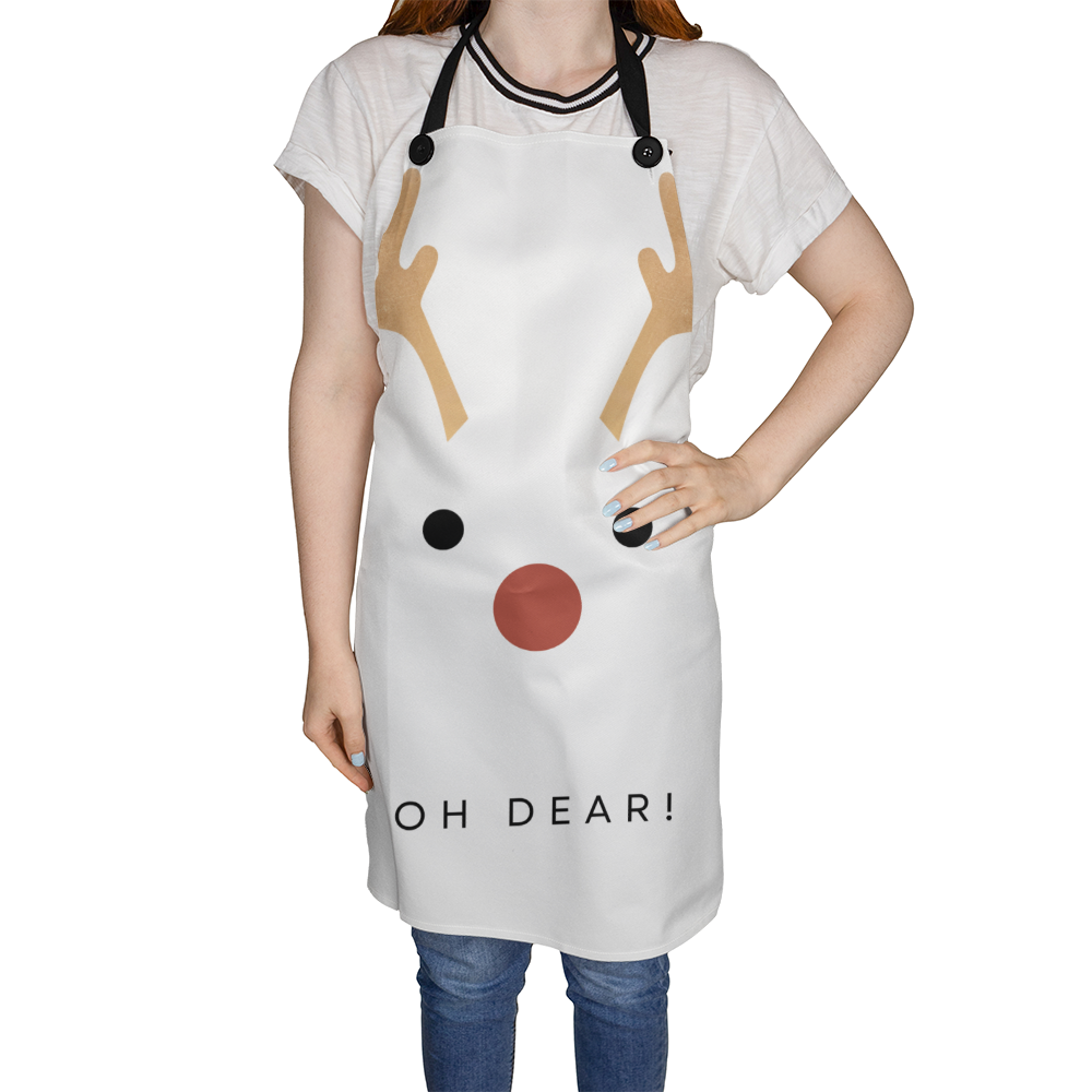 Oh Dear, Christmas Apron