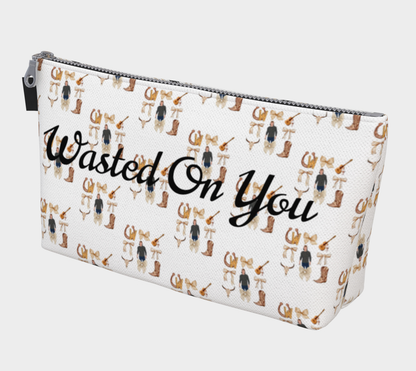 Wasted On You- Makeup Bag