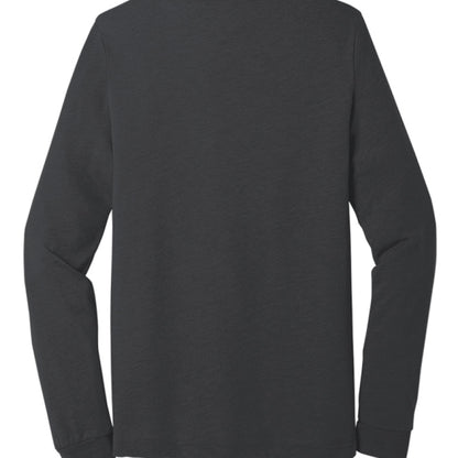 Solid Dark Grey Triblend - BACK