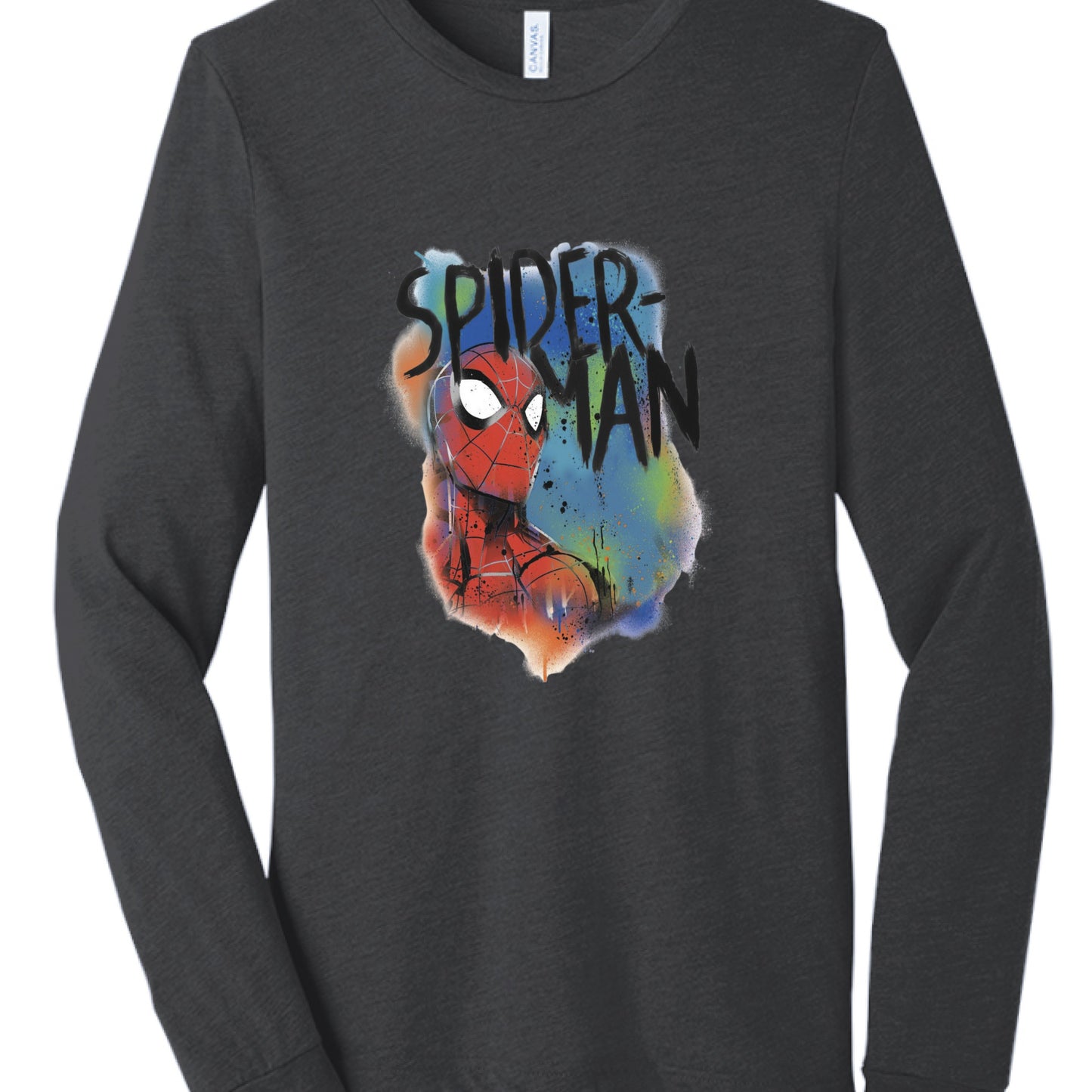 Solid Dark Grey Triblend - FRONT